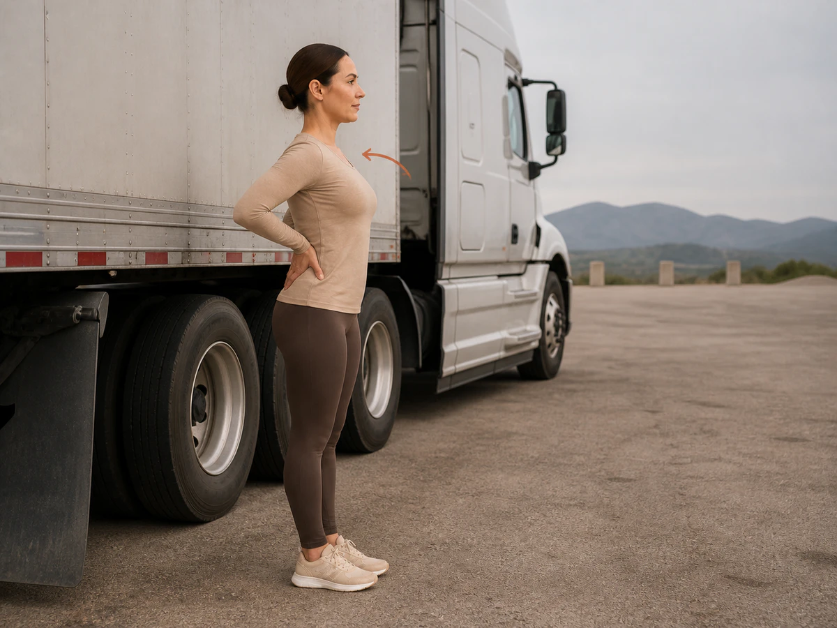 Gentle Back Extension — starting position