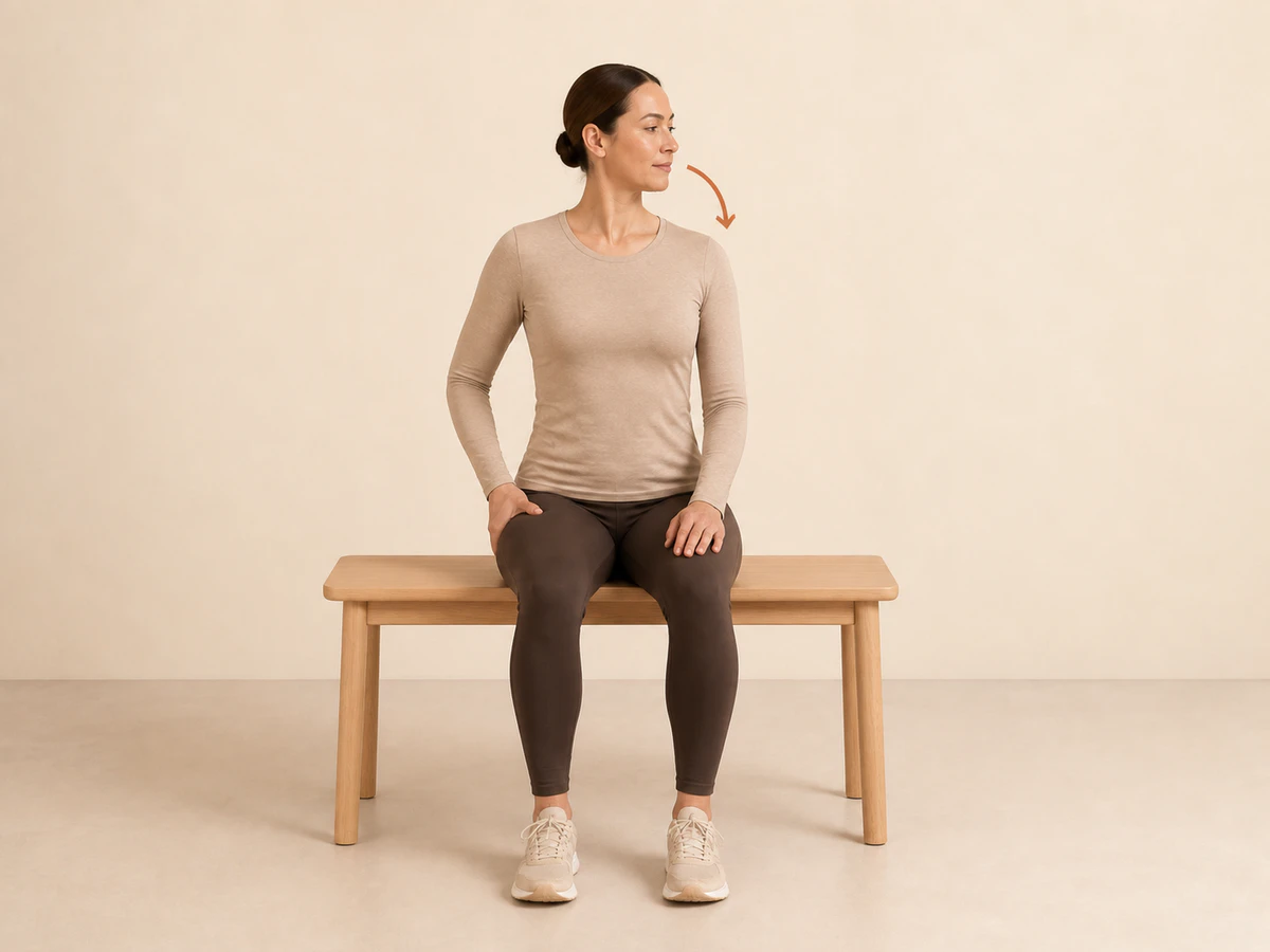 Levator and Upper-Trap Release — starting position