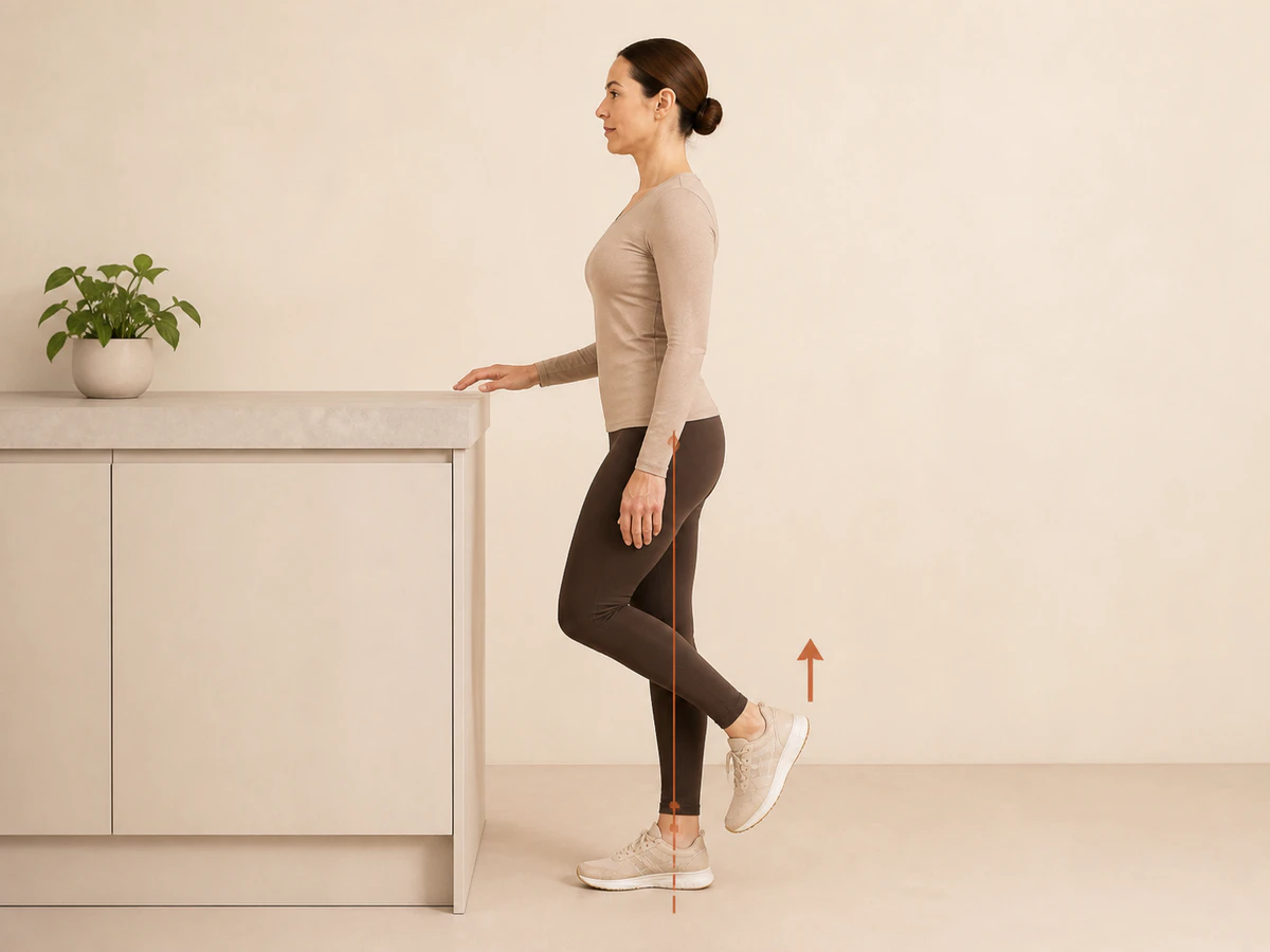 Single-Leg Stands — finishing position
