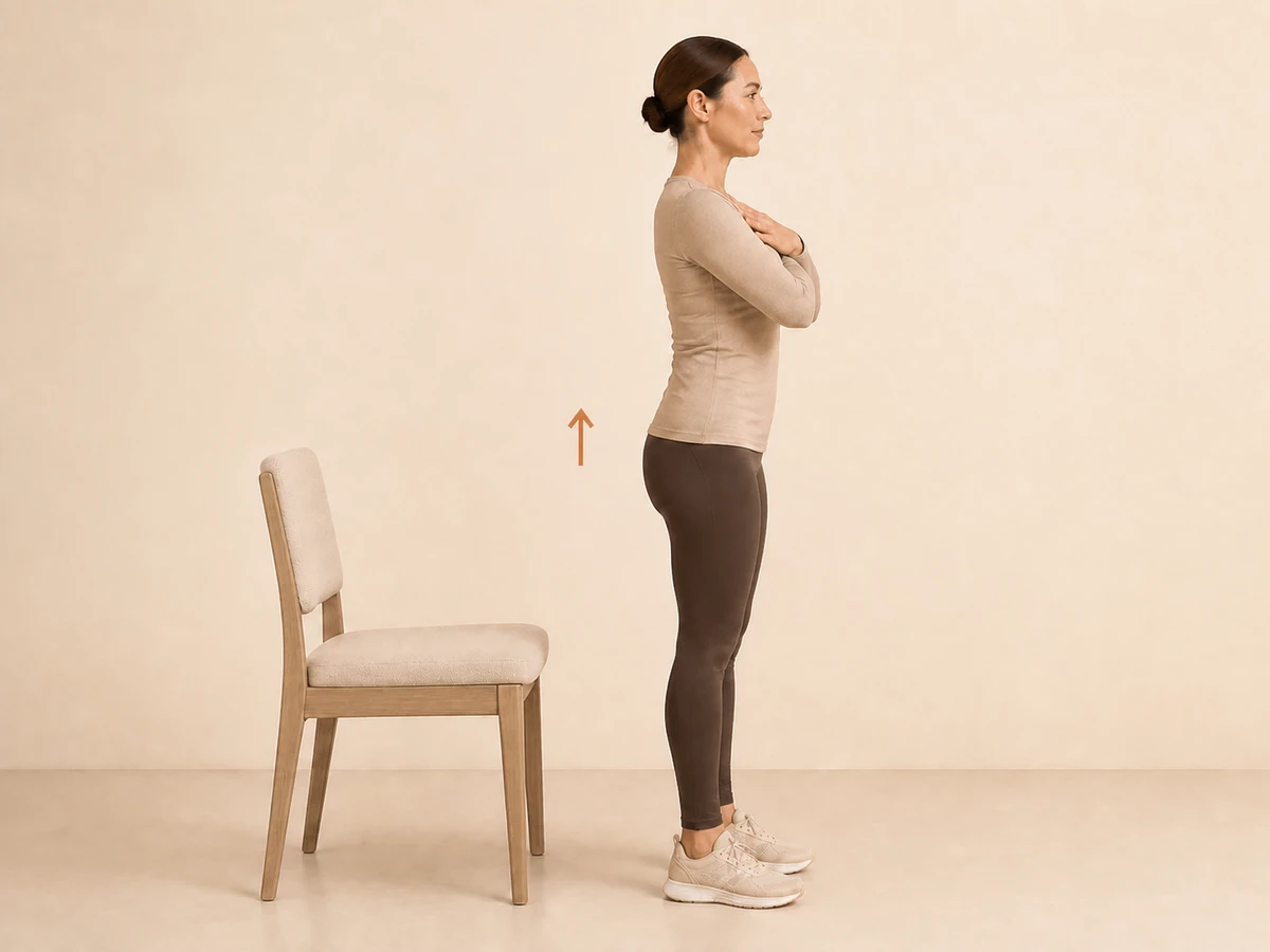 Sit-to-Stands — finishing position